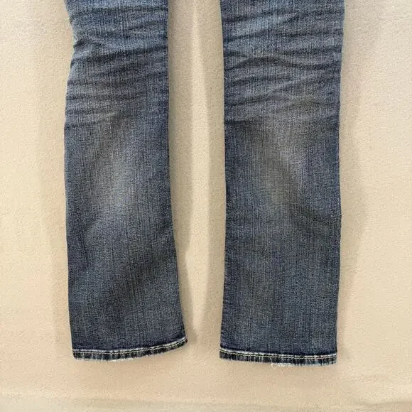 Silver Jeans Women's 26x31 (2) Blue Tuesday Fit Low Slim Boot Western NWT - Picture 14 of 14